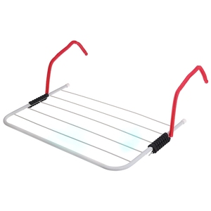 Stendibiancheria Oryx Radiatore in Acciaio Bianco 50x32cm - Product Image 1