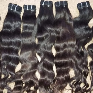 Soft Raw Remy Hair Extensions Wavy Style-Indian Brazilian Vietnamese Hair 8-30 Inches in Bundle - Product Image 2