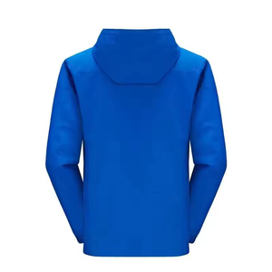 Chaqueta cortavientos ligera de diseño deportivo para hombre, lona transpirable impermeable para correr, entrenamiento, frente activo a la moda - Product Image 4