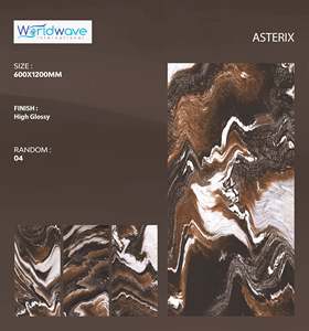 Exclusivo 600x1200mm 60x120cm GVT PGVT Porcelana negra Cerámica Azulejos vitrificados Centros comerciales de lujo Hoteles boutique - Product Image 6