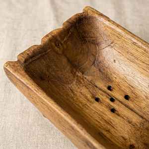 Porte-savon en bois durable de luxe pour salle de bain, évier de cuisine, support à savon, égouttoir à savon, accessoire de maison écologique - Product Image 4