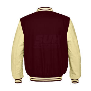 เสื้อแจ็คเก็ตเลตเตอร์แมนผ้าฝ้าย 100% คอตั้ง ระบายอากาศได้ดี เป็นมิตรกับสิ่งแวดล้อม ดีไซน์เฉพาะตัวสั่งทำได้  สำหรับฤดูหนาว วางจำหน่ายออนไลน์ - Product Image 2