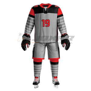 Uniforme de Hockey de equipo Premium construido para durabilidad y estilo perfecto para ligas juveniles o adultas todas las estaciones con precio barato - Product Image 1