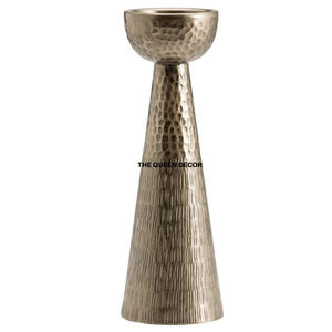 Chandelier en métal moderne Bougeoir en métal aluminium plaqué or au prix de gros Accent d'éclairage à bas prix - Product Image 1