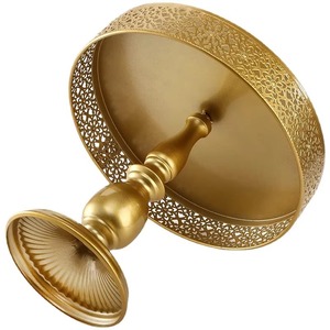 Designer New Chocolate <b>Stands</b> Gold Plated Dessert and <b>Cupcake</b> Server Platters Best Quality Round Cake <b>Stand</b> - Product Image 3
