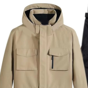 Customizable Unisex <b>Ski</b> Suit One Piece Waterproof Zipper Closure Breathable Snowboard Hooded <b>Jacket</b> <b>Ski</b> Suit Pants Set - Product Image 5