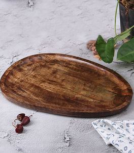 Plateau en bois d'acacia d'Atman avec la conception de incrustation pour servir des boissons de fromage et la nourriture sur le salon de barre - Product Image 6