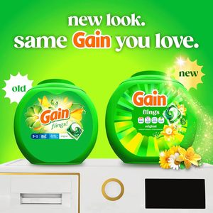 Lessives liquides Gain Flings, avec Odor Defense + Color Guard, parfum original, lessive liquide 4-en-1 - Product Image 3