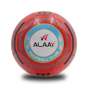 Alaay Balón de fútbol PVC Street Football Ball Logotipo personalizado Impresión Colorido Balón de diseño de fútbol para entrenamiento y juegos - Product Image 1