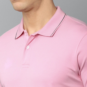 Polos informales de manga corta de talla grande para hombre, algodón transpirable, antibolitas, tejido, patrón sólido, estampado bordado - Product Image 6