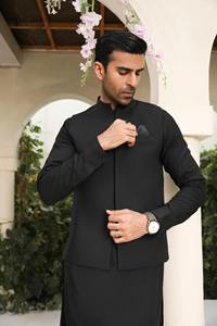 Shalwar Kameez pour hommes avec logo et design personnalisés Services OEM fabriqués au Pakistan Shalwar Kameez à vendre en gros - Product Image 3