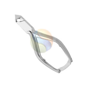 Pince à cuticules professionnelle en acier inoxydable allemand avec lames à joint en boîte tranchantes, pince à ongles et à cuticules robuste, fabrication - Product Image 3