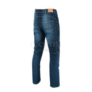 บริการ OEM กางเกงของผู้ชายกางเกงยีนส์ซักได้คุณภาพระดับพรีเมียมระบายอากาศได้ดีดีไซน์ล่าสุดสำหรับผู้ชาย - Product Image 3