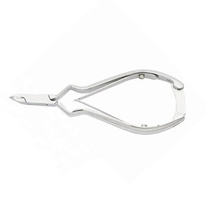 Cortacutículas con acabado espejo, de acero inoxidable alemán, 4.5 pulgadas, para uso doméstico y en salones de belleza. - Product Image 5