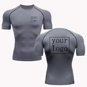 Dernier modèle de rashguard à manches courtes personnalisé, anti-UV, respirant, séchage rapide, entièrement sublimé pour MMA, BJJ, surf, vente en gros - Product Image 4