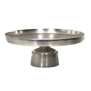 Support à gâteau en aluminium léger et durable avec bords décoratifs pour rehausser la beauté des tables à dessert lors d'événements - Product Image 1