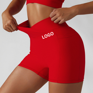 กางเกงขาสั้นโยคะสำหรับผู้หญิงแห้งเร็วป้องกันรอยยับป้องกันการเกิดรอยยับระบายอากาศได้ดี - Product Image 5