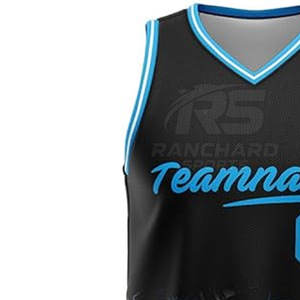 Camiseta de Baloncesto para Adultos, Ropa Deportiva de Alta Calidad para Entrenamiento y Juego, Camiseta de Baloncesto Personalizada con Estampado, Tejido de Malla Ligero para Adultos - Product Image 4