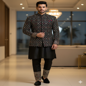 Premium Cotton Embroidery Fabric <b>for</b> Dresses Sarees Kurtis and Home Furnishing Soft Handmade Designer Textile - Product Image 1