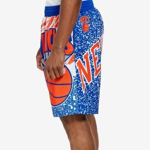 2023 hommes maille shorts blanc Logo personnalisé Polyester Gym maille sport athlétique course Sport Fitness plage basket-ball homme Shorts amples - Product Image 3