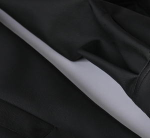 แจ็กเก็ตหนังแกะสำหรับผู้ชายคอเสื้อพับลง2025ใส่สบายแขนยาวดีไซน์ล่าสุด - Product Image 4