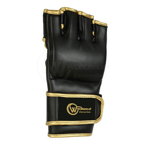 WONDROUS ENTERPRISES WE-310 Adult MMA Boxing <b>Gloves</b> Leather Breathable Lightweight Quick Drying Waterproof Hand <b>Grips</b> Non-Slip - Product Image 4