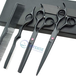 กรรไกรตัดแบบออฟเซ็ต Aichei Mountain สีดำด้านระดับพรีเมียม ตัดได้อย่างแม่นยำสำหรับการใช้งานระดับมืออาชีพ ใบมีดสแตนเลสทนทาน - Product Image 5