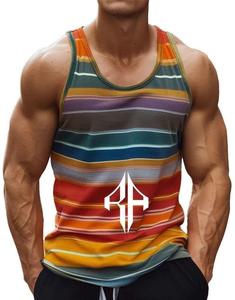 Camisetas sin mangas para hombre de color sólido nuevas al por mayor de alta calidad con el mejor nuevo diseño 100% algodón material logotipo personalizado para hombre - Product Image 5