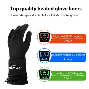 Meilleures doublures de gants chauffants rechargeables 7,4 V en gros, gants chauffants électriques personnalisables, ski, cyclisme, sports de plein air - Product Image 4