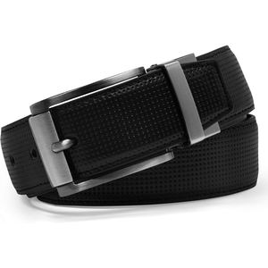 Cinturón de doble capa de piel de vaca auténtica original de tamaño personalizado de calidad superior con aleación para hebilla de Pakistán - Product Image 4