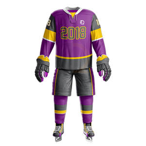 2025 uniforme de hockey sur glace léger personnalisé avec manches longues vêtements de hockey sur glace personnalisés professionnels - Product Image 3