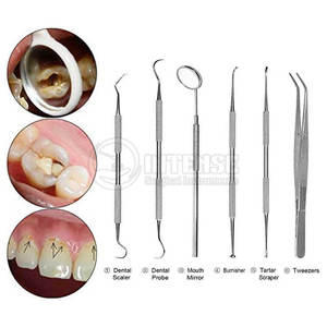 Juegos de Instrumentos dentales de último diseño, juegos de instrumentos dentales con logotipo personalizado a la venta - Product Image 3