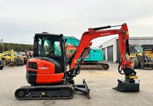 Miniexcavadora con Capacidad de Cazo de 0.03m, Cabina y Hoja Excavadora, Componentes Hidráulicos Eaton, Alta Potencia de Excavación - Product Image 6