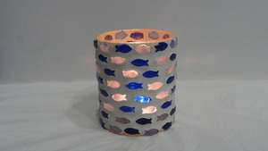 Vantage Hot Colored Glass Forested Votive for Wedding Decor Handmade Glass Fancy Crystal <b>Small</b> Votive Modern Style Fancy Votive - Product Image 4