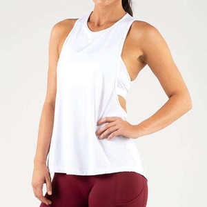 Camiseta sin Mangas de Algodón para Gimnasio, de Alta Calidad, para Mujer, en Algodón y Poliéster - Product Image 3
