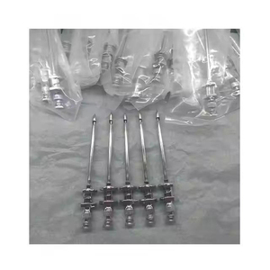 QNQ Ensemble d'instruments chirurgicaux professionnels en acier inoxydable réutilisable, 3 pièces, aiguille de biopsie pleurale Abram, taille 5 cm pour USI - Product Image 5