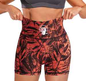 Vêtements de sport UNIQUE pour femmes, shorts de yoga écologiques à séchage rapide, doux, extensibles, taille haute, compression, personnalisables - Product Image 5