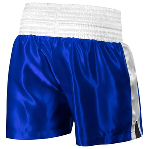 Short de boxe Muay Thai à séchage rapide avec logo brodé personnalisé, extensible, respirant, 100% polyester, arts martiaux, short Muay - Product Image 3