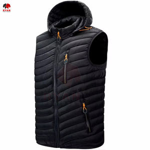 Premium Quality Winter Down Vest Jacket Waterproof <b>Body</b> <b>Warmer</b> Sleeveless Padded Warm Filling Puffer Light Puffy Jackets - Product Image 4