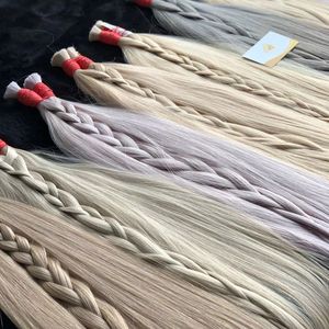 Extensions de cheveux Remy fabriquées au Vietnam Double Drawn Virgin Silky Straight Wave Blonde Hair Dyed Bleaching 100% Single Donor Tape - Product Image 3