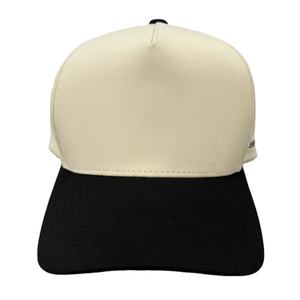 Custom Streetwear <b>Baseball</b> CapTwo-Tone Visor Side 3D Embroidery Slogan High Quality Sport Snapback OEM/ODM Manufacturer - Product Image 1
