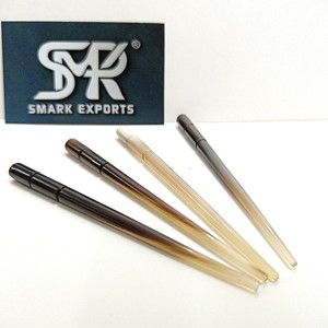 Aplicador de Kohl de cuerno de vaca tradicional hecho a mano, palo de maquillaje de ojos Natural suave, ligero, duradero, seguro para uso diario - Product Image 6