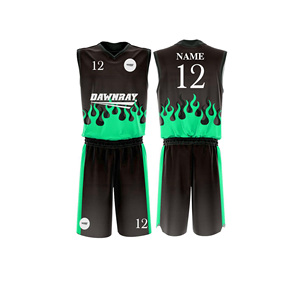 Conjunto de Uniforme de Baloncesto Personalizado, Jersey y Pantalones Cortos de Poliéster Transpirable de Secado Rápido, Ropa Deportiva para Hombres, Mujeres y Jóvenes - Product Image 5