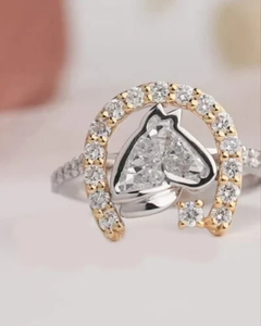 Diamants en forme de cheval de qualité supérieure cultivés en laboratoire, grade VS VVS, pierres précieuses éthiques, bagues de fiançailles, certifiées IGI, bijoux fins, Inde - Product Image 3