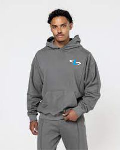 Conjunto de 2 Piezas de Pantalones Casuales y Sudadera con Capucha, Sudadera de Algodón Gruesa para Hombre, de Secado Rápido, para Invierno - Product Image 4
