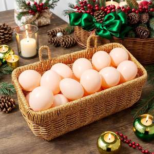 Cesta de Almacenamiento de Cocina de Ratán Tejida a Mano |   Organizador de Frutas y Verduras para Colgar en la Pared |   Organizador de Especias y Artículos Diversos Tejido para Mesa - Product Image 3