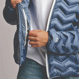 Manteau d'hiver brillant de haute qualité promotionnel à la mode pour hommes veste en duvet veste en duvet personnalisée 2025 - Product Image 3