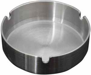 High Quality <b>Custom</b> logo Printed Stainless Steel Ashtray - Product Image 1