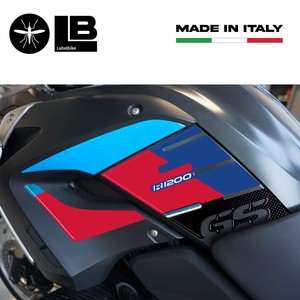 Adesivi di Protezione Laterale 3D su Misura 2008-2012 per BMW 1200 GS R1200, Compatibili con Paraserbatoio per MOTO - Product Image 3