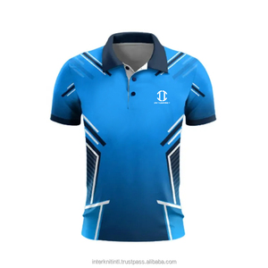 Camisas Casuales de Verano para Hombre, 100% Algodón, Tejidas, Estampadas, Bordadas, de Secado Rápido, Transpirables, de Manga Corta, para Golf, Fútbol, Tenis - Product Image 2